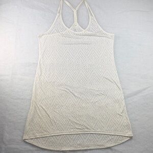 Balance Collection Cream Textured Racerback Tank